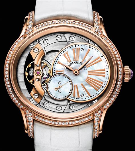 audemars piguet gold women's watch|audemars piguet millenary women's.